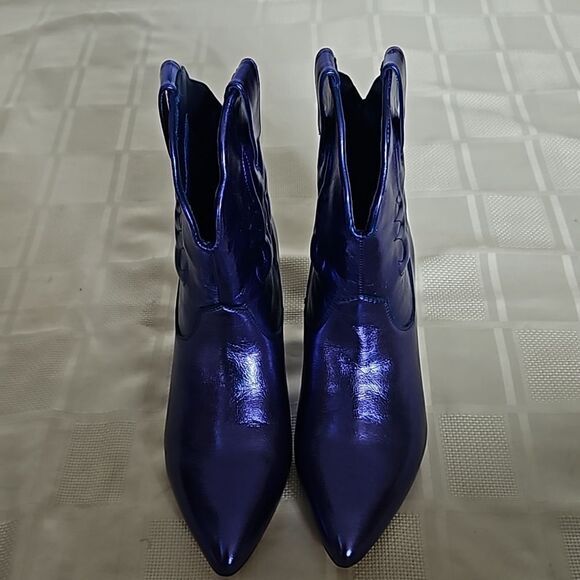 Katy Perry's The Annie-O Bootie Western Purple Size 7.5M - Picture 15 of 16